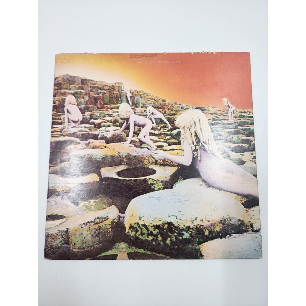 Led Zeppelin Houses of the Holy Vinyl LP 1973 Atlantic SD19130 Sterling RL Press